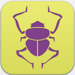 A stylized dung beetle from On Purpose