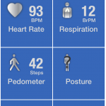 Heart rate 93 BPM during the run-up to my speech