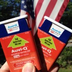 Two Auvi-Q epinephrine injectors - photo by Susannah Fox