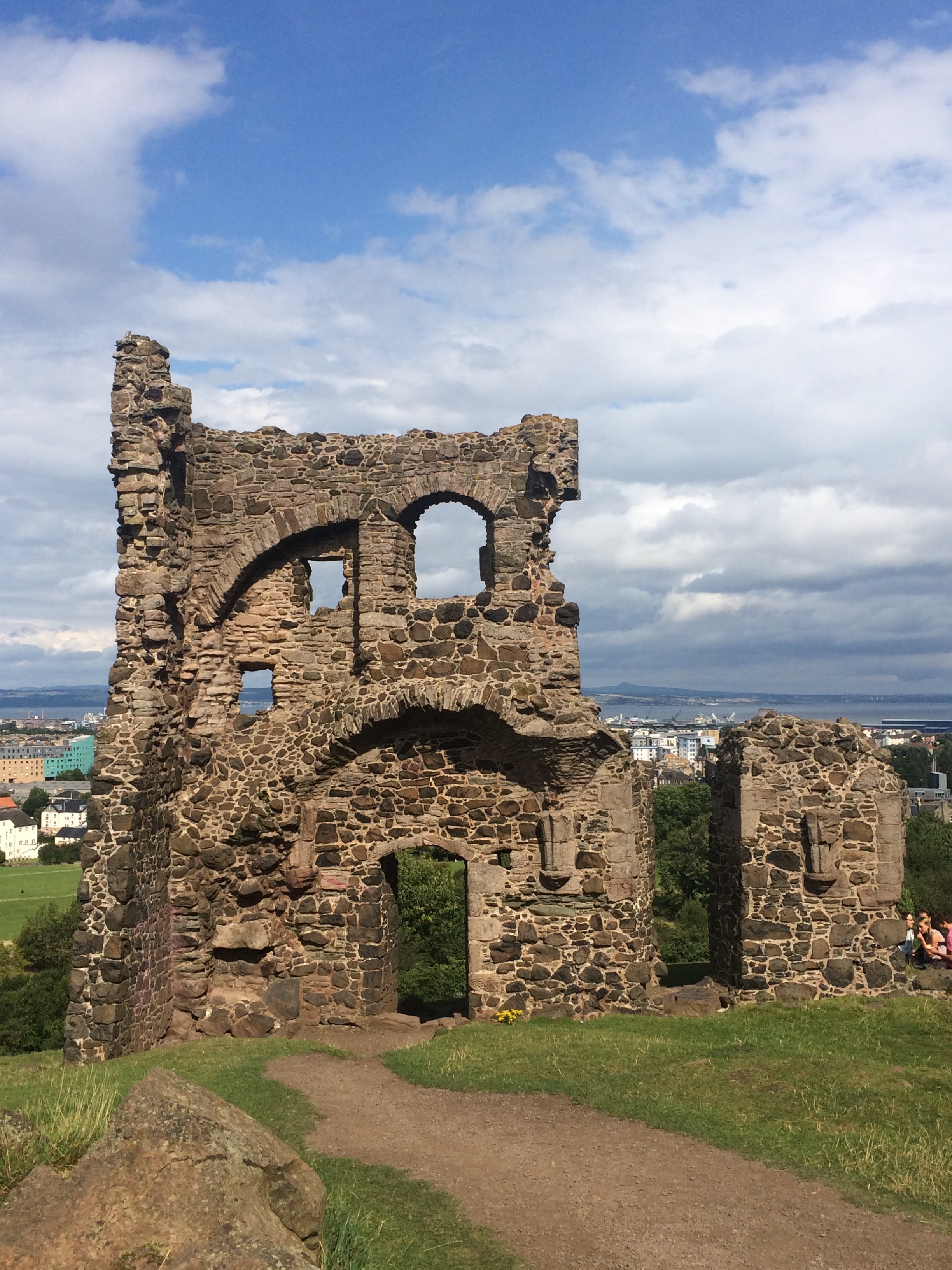 St Anthony's Chapel in Edinburgh, Scotland